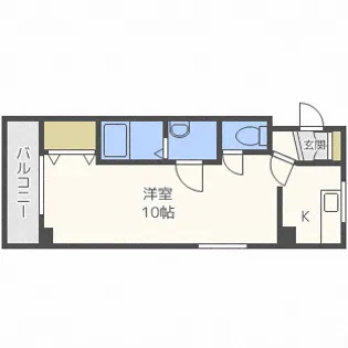 ノースパレス22【3階】の間取り