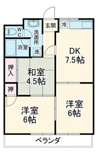 YOUハイツII【3階】の間取り
