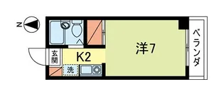ドムス高円寺【2階】の間取り