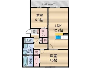 アーバンヒルズ【1階】の間取り