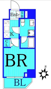 ヴォーガコルテ横濱吉野町【5階】の間取り