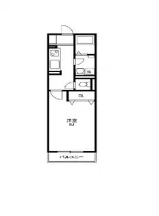 ファウスタI【1階】の間取り