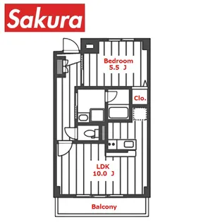 グレイス・ヒルズ・葛ヶ谷【5階】の間取り