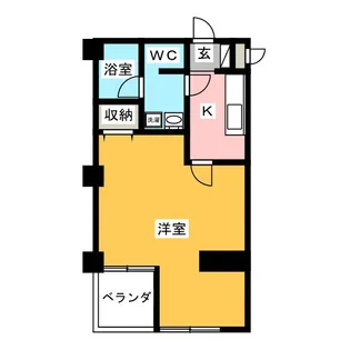 TAMONZ【8階】の間取り