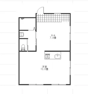 野口マンション【4階】の間取り