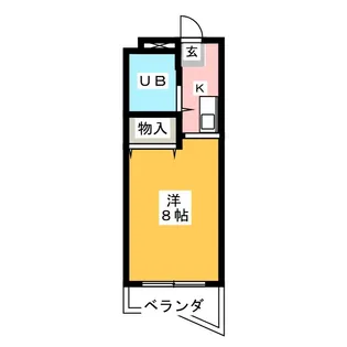 ジョイフル藤ヶ丘【4階】の間取り