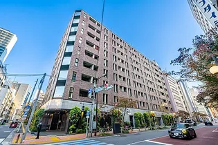 シティハウス東京新橋【10階】の外観
