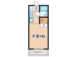 城山ハイツ【2階】の間取り