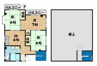 センティア多摩【3階】の間取り
