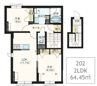 FAMILIA【2階】の間取り