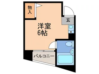 アネックス御影【2階】の間取り
