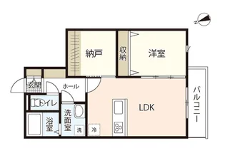 レジデンス小島【1階】の間取り