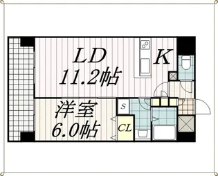 東ビル【10階】の間取り