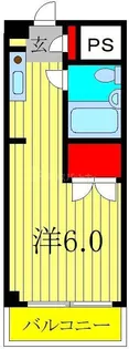 サンライズ柏【3階】の間取り
