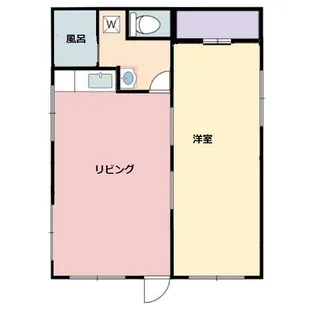 レジデンス新地【1階】の間取り