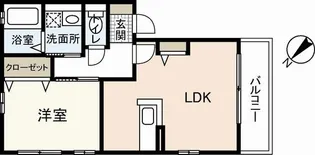 Fortune高須【1階】の間取り