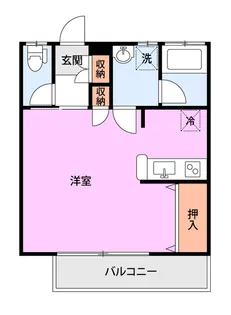ファミール・アンカン【2階】の間取り