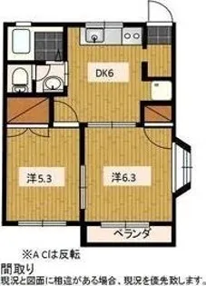 SWEETHOMEI【1階】の間取り