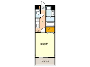 エンクレスト藤崎【4階】の間取り