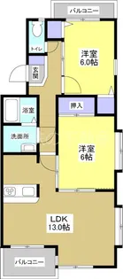 アクティブ将監【3階】の間取り