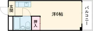 グリンピア桂【3階】の間取り