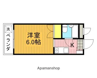 サンハイム大沢【3階】の間取り