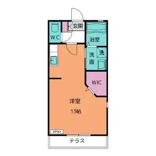 BROWNIE【1階】の間取り