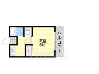 トーヨーマンション【4階】の間取り