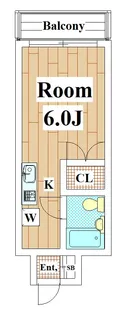 パークシティ戸越【3階】の間取り