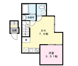 カレッタ習志野の間取り
