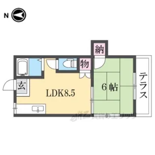 メーベルハイツ【2階】の間取り