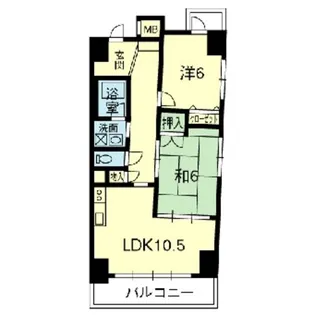 パルミエールきむら【3階】の間取り