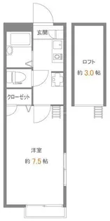 メインシティガーデン細田【2階】の間取り