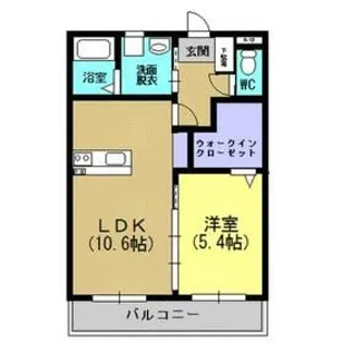 ルミエール【1階】の間取り