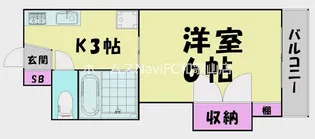 ヨットかわしまII【3階】の間取り