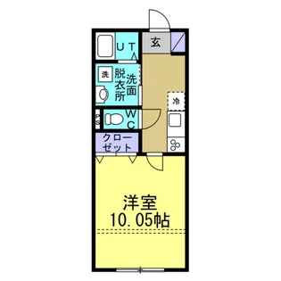 Mare East【1階】の間取り