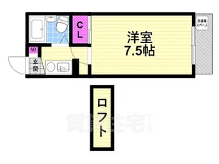 ラ・サージュ【2階】の間取り