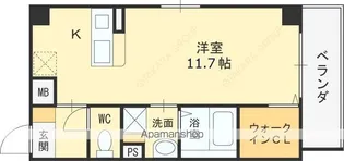 サンプロスペリティ【1階】の間取り