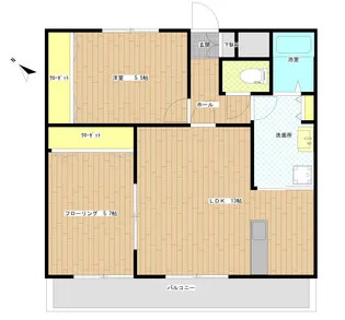 シンセアエムエー【2階】の間取り
