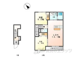Lira Cuore【2階】の間取り