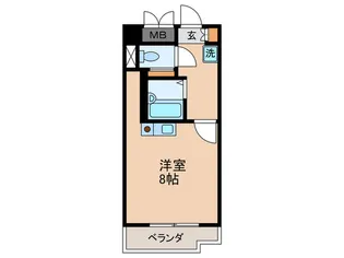 クリセントマム【5階】の間取り