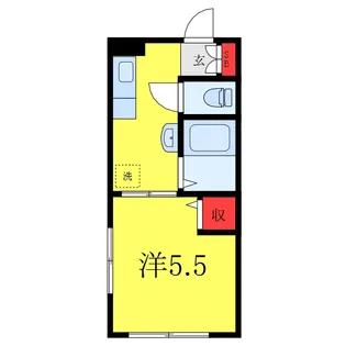 びる・いしだいら【1階】の間取り