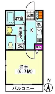ベルパーク【3階】の間取り