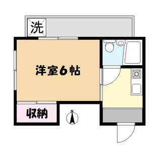 ソニアハウス渡辺【3階】の間取り