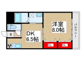 ジュリエット【1階】の間取り