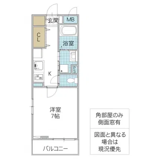 サイドライスフィールド II【3階】の間取り