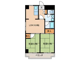 アルテハイム天六【7階】の間取り