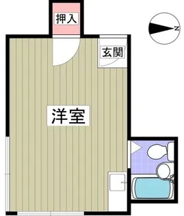 ビレッジ協和【2階】の間取り