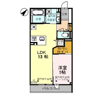 ARC小立野(アルクコダツノ) I【3階】の間取り