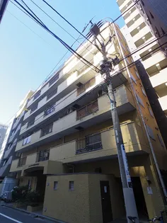 ライオンズマンション新富町【6階】の外観